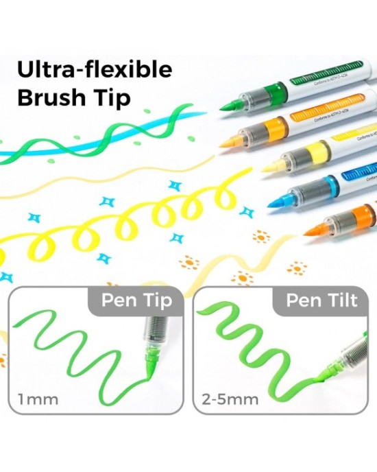 Κασετίνα Ohuhu Direct-ink Acrylic Markers Nahuku