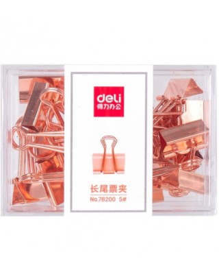 ΠΙΑΣΤΡΕΣ DELI EFFORTLESS 19mm ΣΕΤ 25 ΤΕΜΑΧΙΑ ΡΟΖ-ΧΡΥΣΟ 
