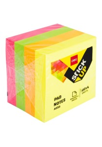 Αυτοκόλλητες σημειώσεις Deli - 51 х 51 mm