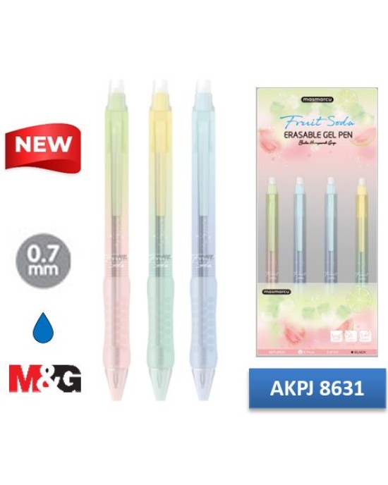 M&G Στυλό Gel Erasable 0.7mm Fruit soda 