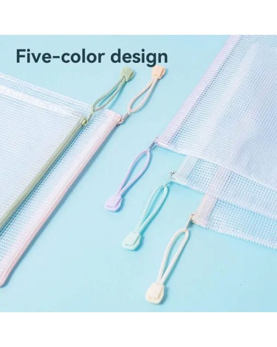 Ντοσιέ Με Φερμουάρ Α5 Deli EF281 Colorful