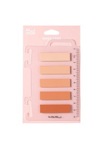 Aυτοκόλλητοι σελιδοδείκτες Deli Nusign σε ροζ χρώμα 