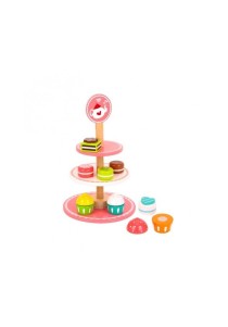 Tooky Toy Dessers Stand - Ξύλινο σταντ με γλυκά