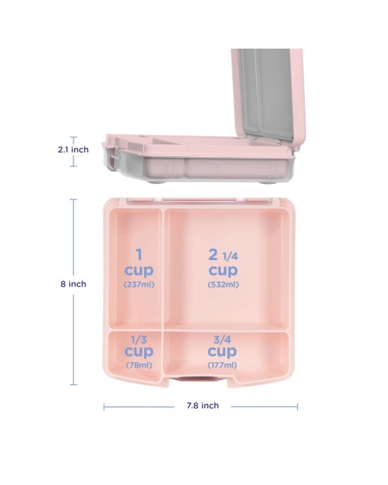 Φαγητοδοχείο Bento Box Ubbi- ροζ