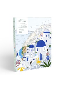 Σετ ζωγραφικής με αριθμούς Petit Princeau -Santorini