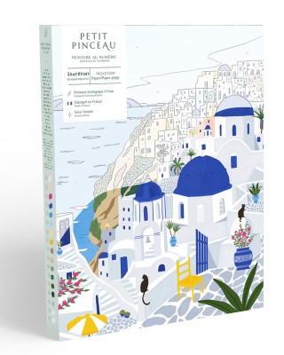 Σετ ζωγραφικής με αριθμούς Petit Princeau -Santorini