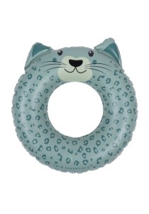 Swim Essentials Σωσίβιο ⌀55εκ. για παιδιά από 3+ ετών “Green Leopard”