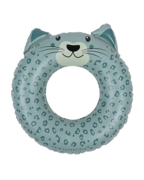 Swim Essentials Σωσίβιο ⌀55εκ. για παιδιά από 3+ ετών “Green Leopard”