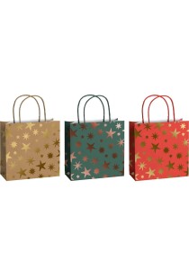 Σακούλα δώρου Stewo Xmas Stars -20*8*20εκ. 