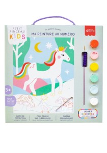 La Petite Épicerie Σετ Ζωγραφικής με Αριθμούς - Licorne Et Piou