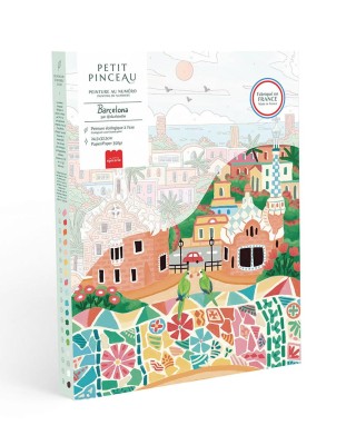 Σετ Ζωγραφικής με αριθμούς Barcelona