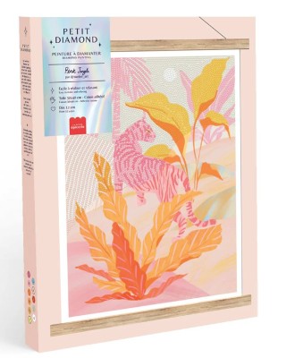 La Petite Épicerie Diamond painting - Pink jungle