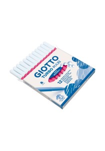 Μαρκαδόροι Giotto TurboMaxi Magenta 12 Τεμάχια