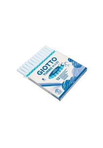 Μαρκαδόροι Giotto TurboMaxi Γαλάζιο 12 Τεμάχια