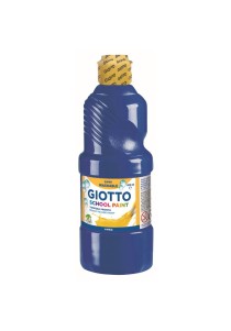 Τέμπερα Giotto School Paint 500ml Μπλε Σκούρο (Ultramarine)