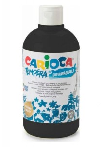 Τέμπερα Carioca 500 ml - Μαύρο