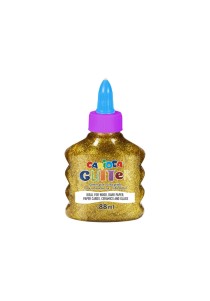 Κόλλα glitter Carioca 88 ml - Χρυσό