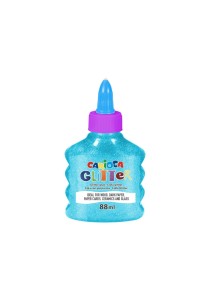 Κόλλα glitter Carioca 88 ml - Neon blue