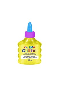 Κόλλα glitter Carioca 88 ml - Neon yellow