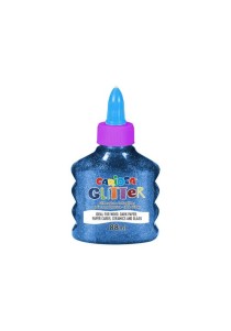Κόλλα glitter Carioca 88 ml - Μπλε