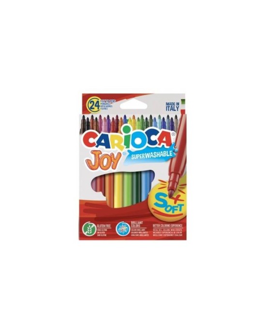 Μαρκαδόροι CARIOCA JOY σετ 24 τμχ