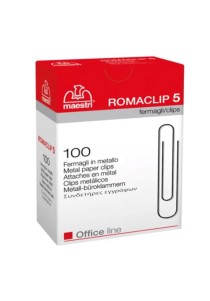 Συνδετήρες Roma Clip Νο5 100τεμ.