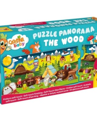 Παιδικό παζλ Lisciani Carotina Baby PUZZLE PANORAMA THE WOOD