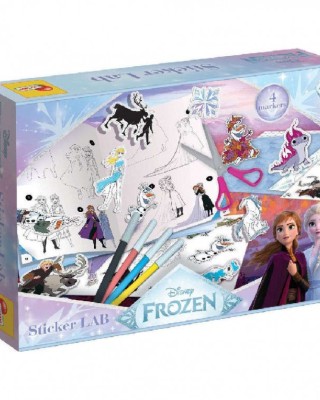 Disney Frozen Εργαστήριο Δημιουργίας με Αυτοκόλλητα