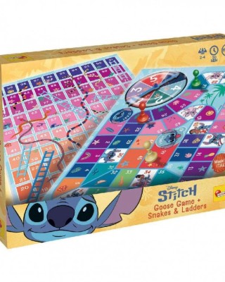 Επιτραπέζιο Το Παιχνίδι της Χήνας & Φιδάκι Disney Stitch