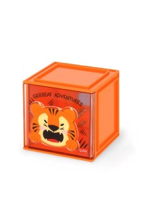 Στοιβαζόμενο κουτί αποθήκευσης γραφείου ,Cutie Cube - "Greeeat Adventure"