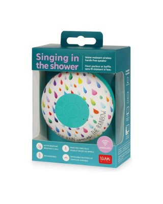 Αδιάβροχο Bluetooth Ηχείο Singing In The Shower After Rain Legami