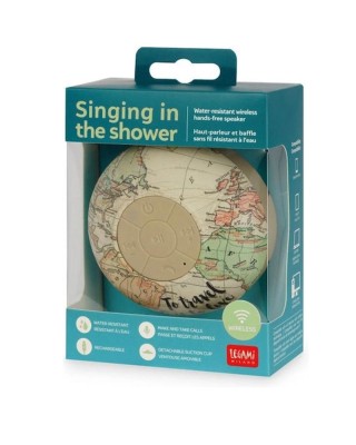 Αδιάβροχο Bluetooth Ηχείο Singing In The Shower Travel Legami