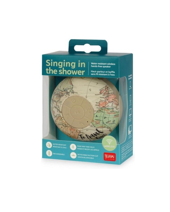 Αδιάβροχο Bluetooth Ηχείο Singing In The Shower Travel Legami