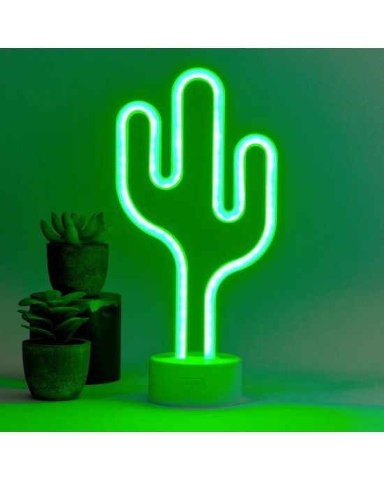 Legami φωτιστικό It's a Sign: Neon Effect - Cactus 