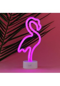 Legami φωτιστικό It's a Sign: Neon Effect - Flamingo