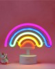Legami φωτιστικό It's a Sign: Neon Effect - Rainbow
