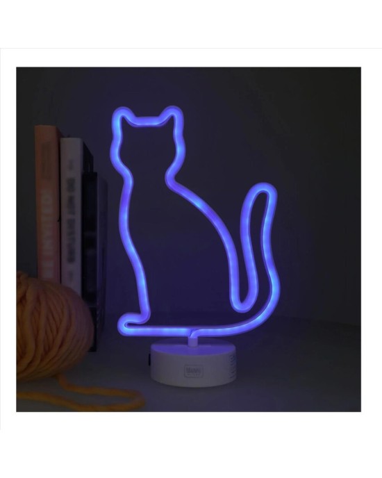 Legami φωτιστικό It's a Sign: Neon Effect - Kitty