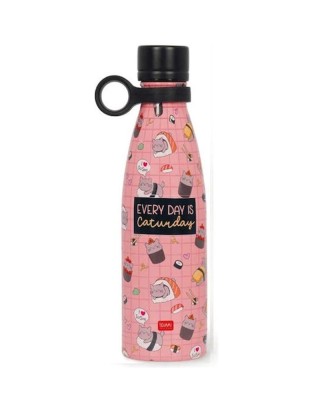 Legami Ανοξείδωτο Μπουκάλι Θερμός Hot & Cold Vacuum Bottle - Sushi Cat - 500ml