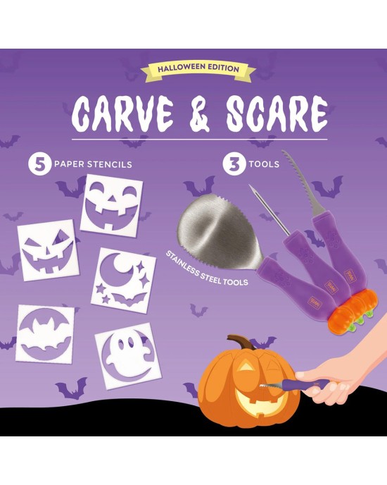 Carve & Scare kit -Legami