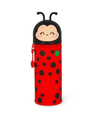 Κασετίνα σιλικόνης πασχαλίτσα Legami «Get Lucky» 