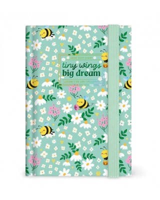 ΗΜΕΡΟΛΟΓΙΟ LEGAMI 2026-2027 16 ΜΗΝΩΝ ΗΜΕΡΗΣΙΟ 9.5x13.5 cm SMALL DAILY DIARY - BEE GREEN
