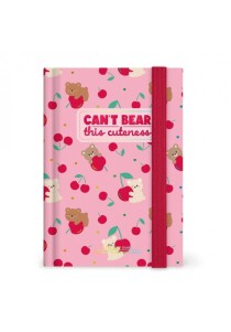 ΗΜΕΡΟΛΟΓΙΟ LEGAMI 2026-2027 16 ΜΗΝΩΝ ΗΜΕΡΗΣΙΟ 9.5x13.5 cm SMALL DAILY DIARY - TEDDY BEAR CHERRY PINK