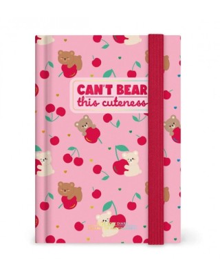 ΗΜΕΡΟΛΟΓΙΟ LEGAMI 2026-2027 16 ΜΗΝΩΝ ΗΜΕΡΗΣΙΟ 9.5x13.5 cm SMALL DAILY DIARY - TEDDY BEAR CHERRY PINK