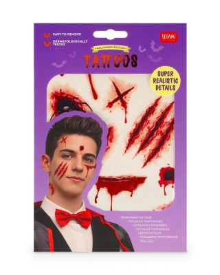 Temporary Face and Body Tattoos