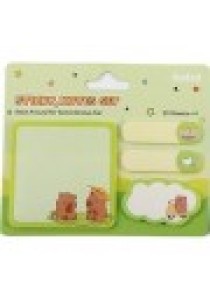 ΧΑΡΤΑΚΙΑ i-TOTAL STICKY MEMOS CAPYBARA ΠΡΑΣΙΝΟ