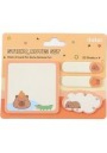 ΧΑΡΤΑΚΙΑ i-TOTAL XL3112B STICKY MEMOS CAPYBARA ΠΟΡΤΟΚΑΛΙ