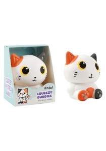 i-Total Antistress Squishy Squeezy Buddies - Cat Orange