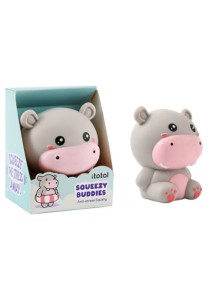 i-Total Antistress Squishy Squeezy Buddies Hippo