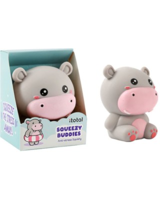 i-Total Antistress Squishy Squeezy Buddies Hippo