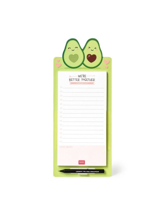 Legami Avocando Μπλοκ Σημειώσεων Ριγέ με Θήκη για Στυλό